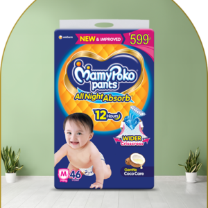 mamy poko pants baby diaper m 46p