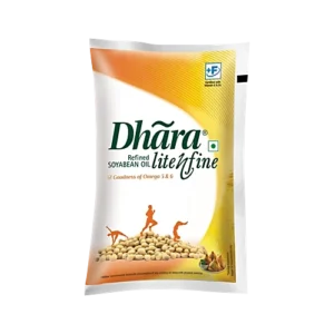 dhara soyabean oil pp 1l